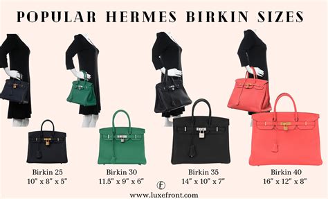 birkin sizes hermes